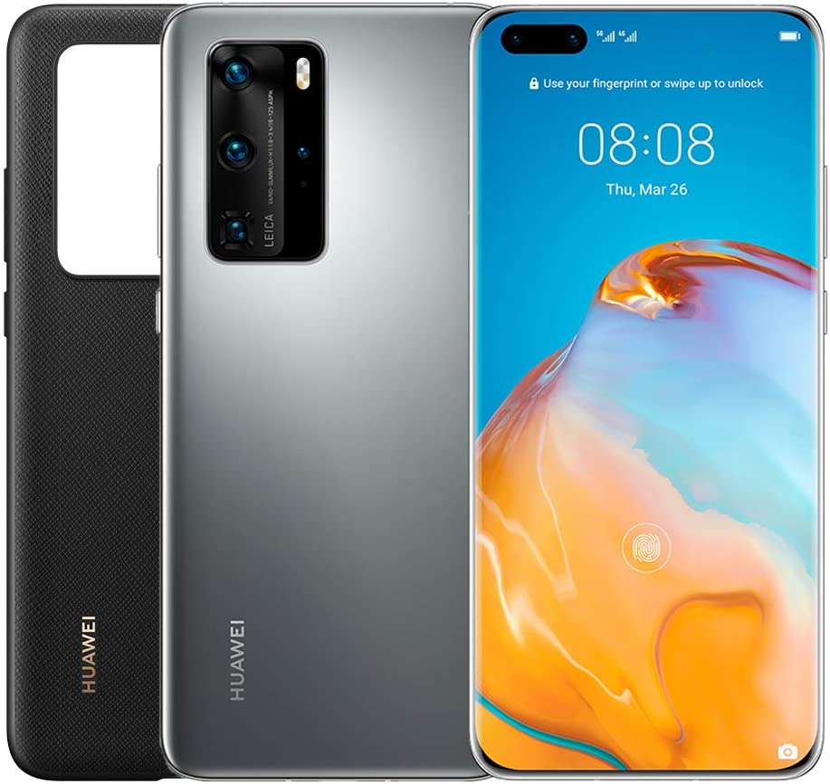 Huawei P40 Pro 5G ELS-NX9 256GB 8GB RAM Without Google Play International Version - Silver Frost