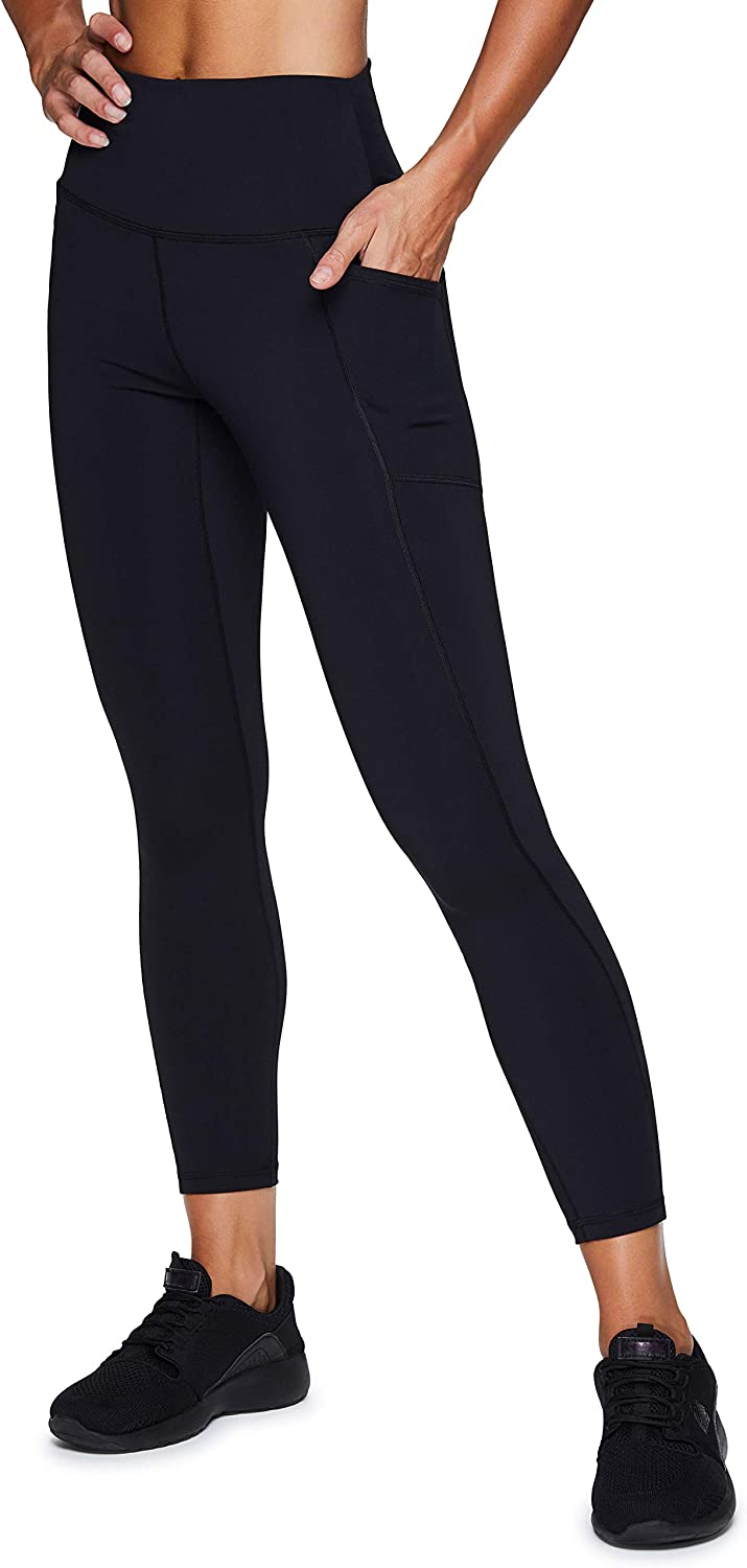RBX Active High Waisted Squat Proof Workout Yoga Leggings with Pockets for Women