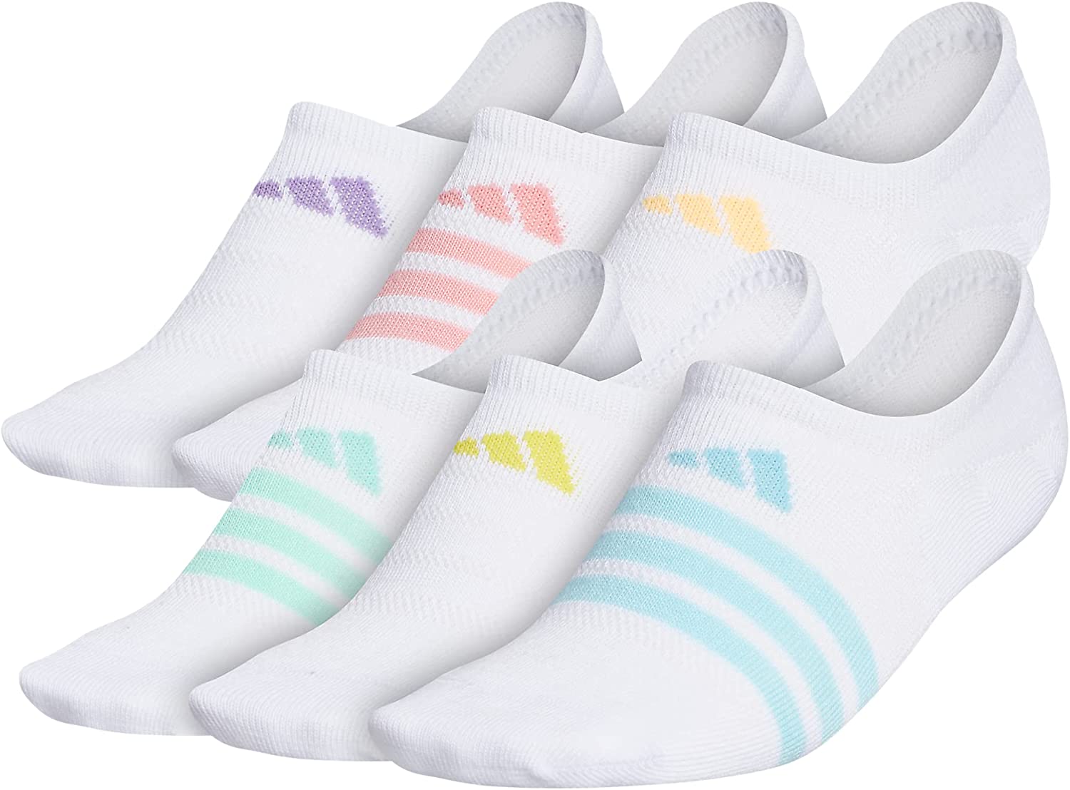 adidas Women's Superlite Ii 6-Pack Super No Show