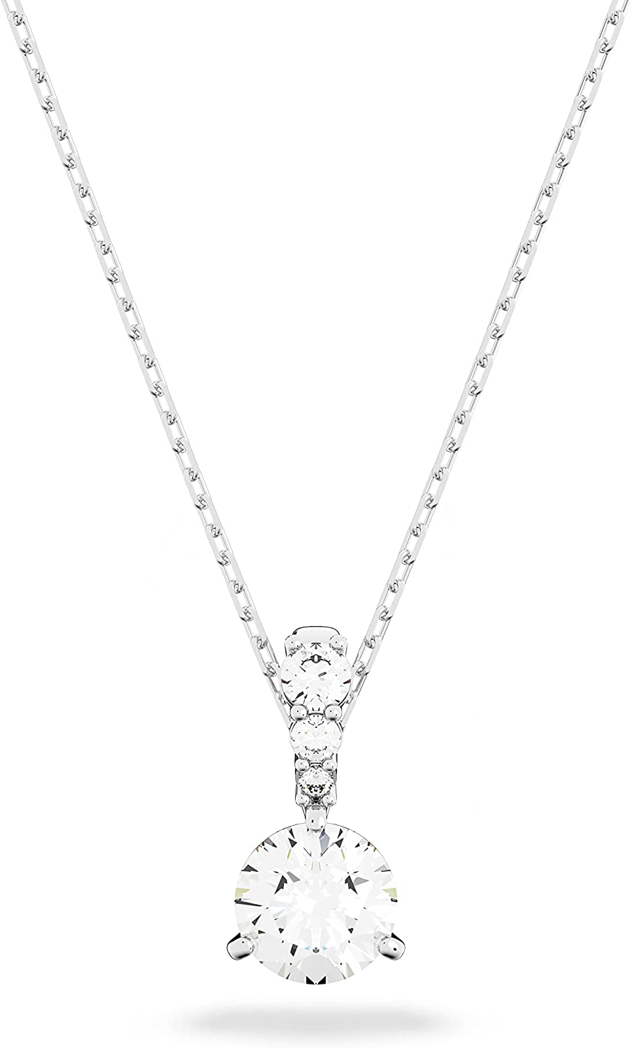 Swarovski Solitaire Crystal Necklace and Earrings Jewelry Collection